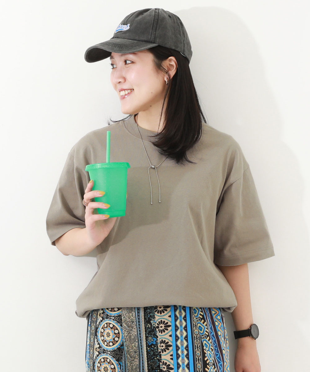 Tシャツ トップス 綿100% お洗濯してもよれにくい ビッグシルエット 大人 半袖Tシャツ キッズ 子供服 男の子 女の子  デビロック devirock | devirock | 04