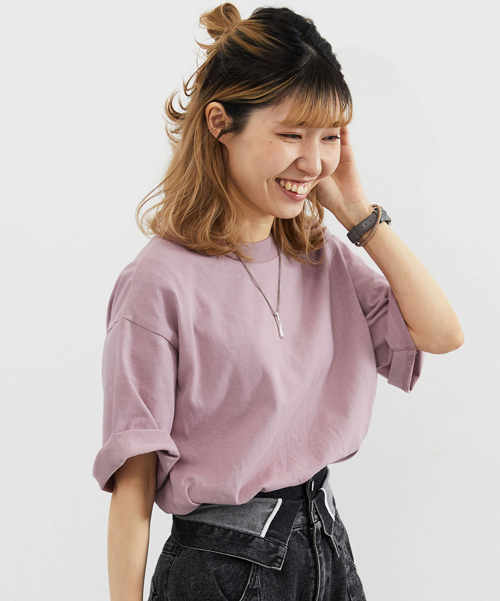 devirock（デビロック） Tシャツ トップス 綿100% お洗濯してもよれ