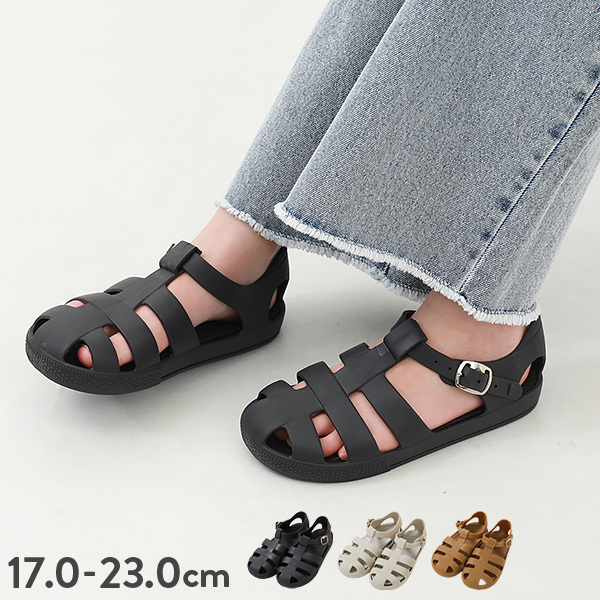 devirock（デビロック） 子供服 耐水 グルカサンダル(クッション