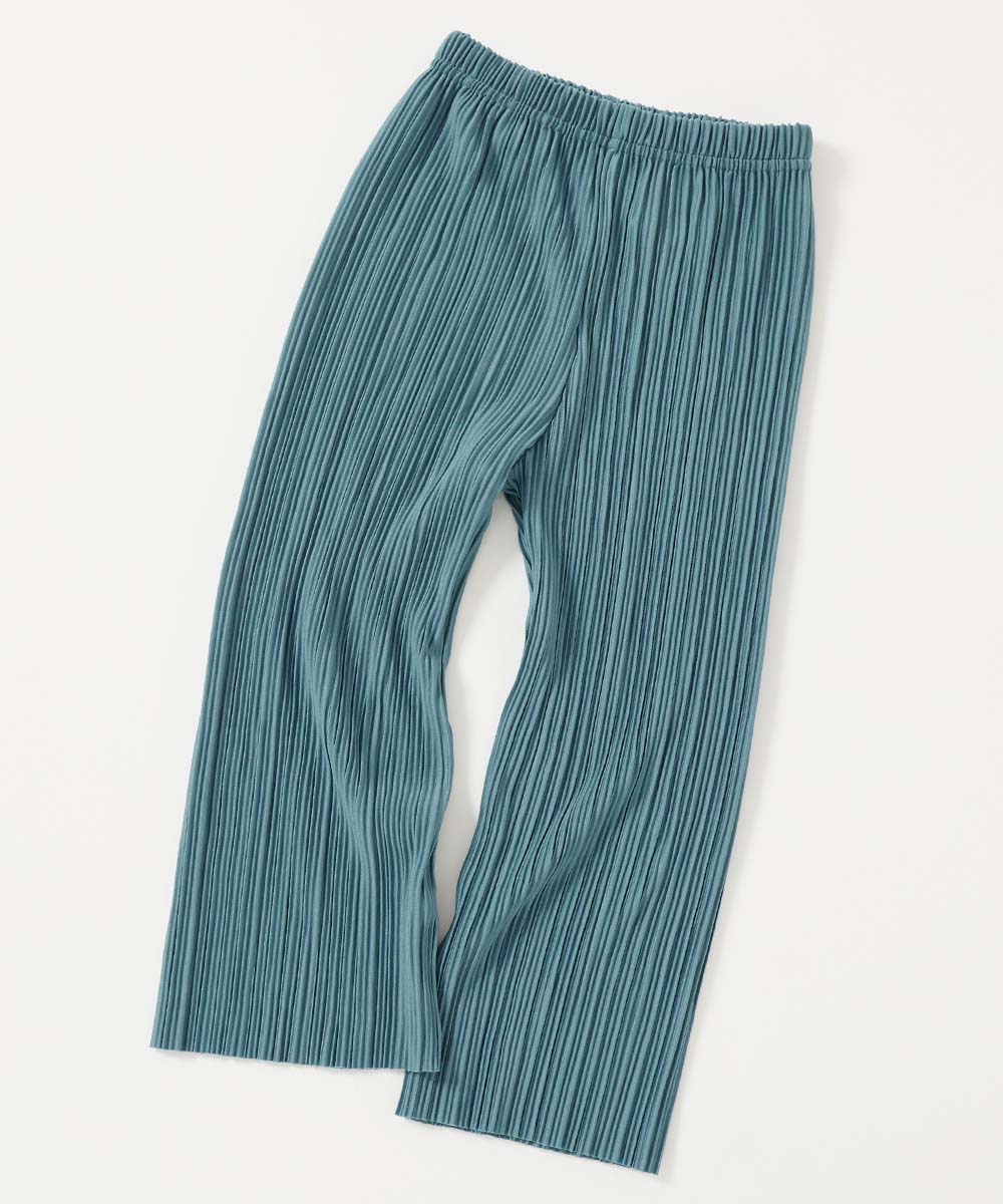 ロングパンツ 長ズボン ボトムス セルフカット プリーツ ワイドパンツ キッズ 子供服 女の子  デビロック devirock | devirock | 03