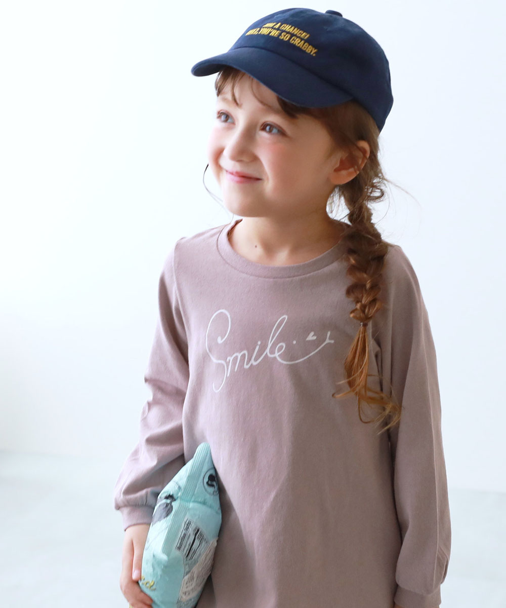 devirock（デビロック） ロンT トップス 綿100％ デビラボ プリント