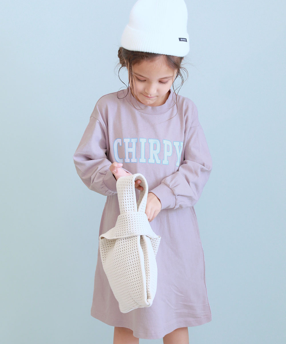 長袖ワンピース ワンピース 綿100％ デビラボ プリント 長袖ワンピース キッズ 子供服 女の子  デビロック devirock | devirock | 02