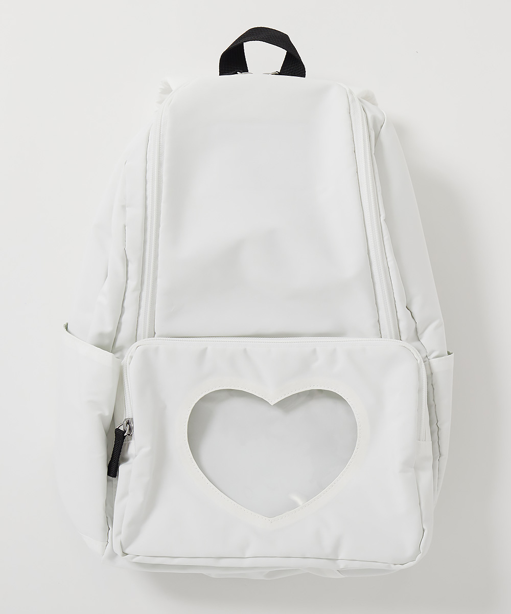 リュックサック バッグ ミラー＆クリアポケット ガールズリュック キッズ 子供服 女の子  デビロック devirock 26ss_girls | devirock | 01