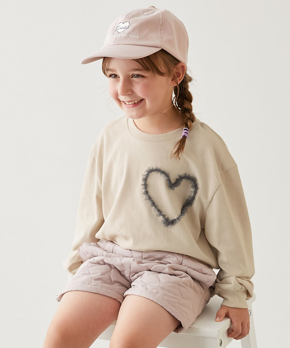 ロンT トップス えらべるチュールモチーフ 長袖Tシャツ キッズ 子供服 女の子 デビロック devirock 26ss_girls | devirock | 08
