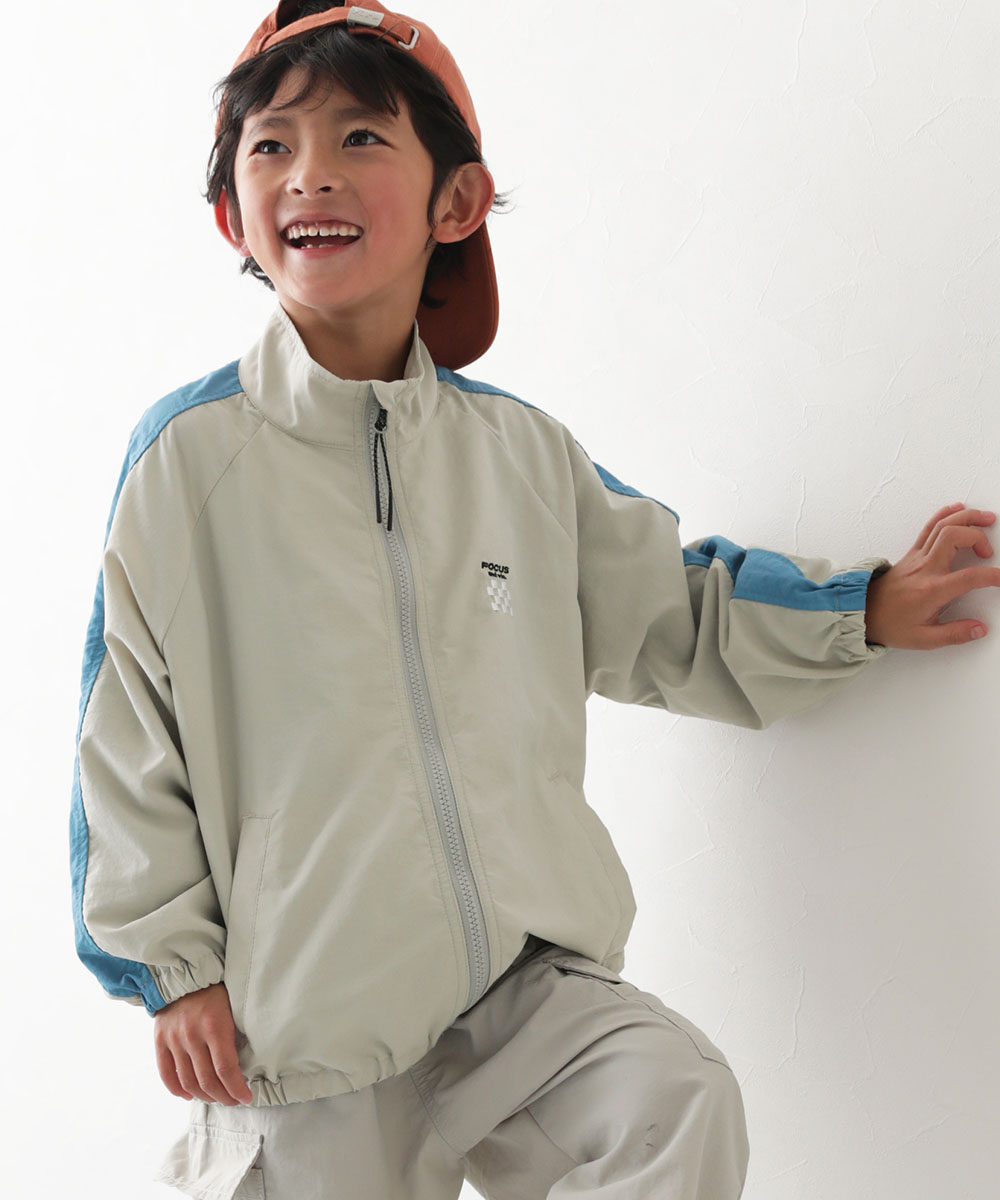 アウター ジャケット  水はじく ナイロン ライントラックジャケット キッズ 子供服 男の子 女の子  デビロック devirock 25aw_louter | devirock | 02
