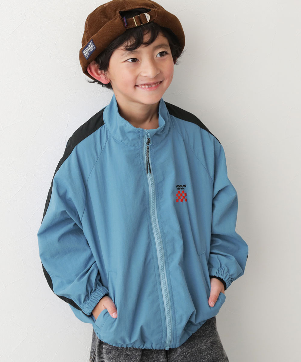 アウター ジャケット  水はじく ナイロン ライントラックジャケット キッズ 子供服 男の子 女の子  デビロック devirock 25aw_louter | devirock | 03