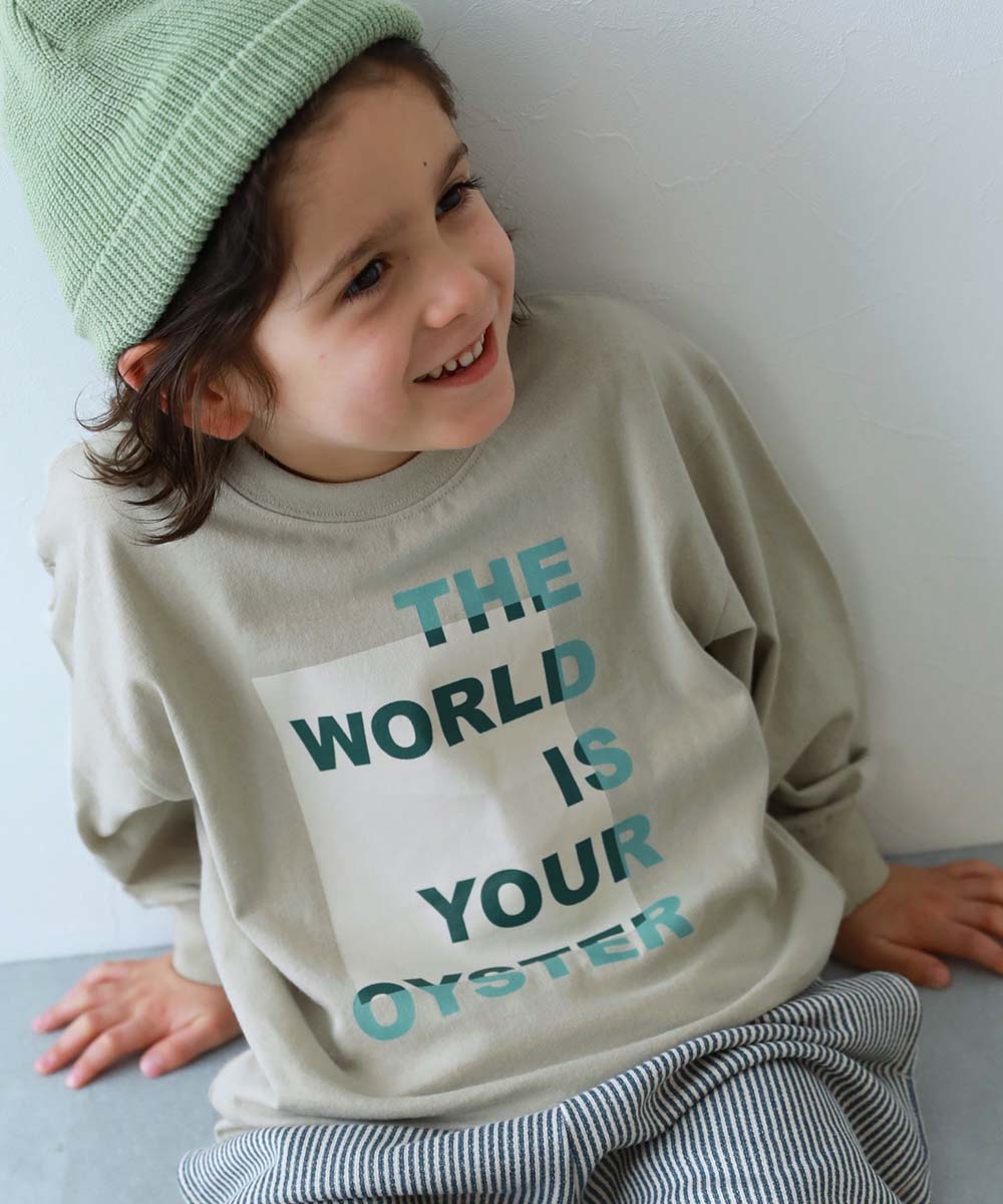 devirock ロンT トップス 綿100％ デビラボ BIGシルエット