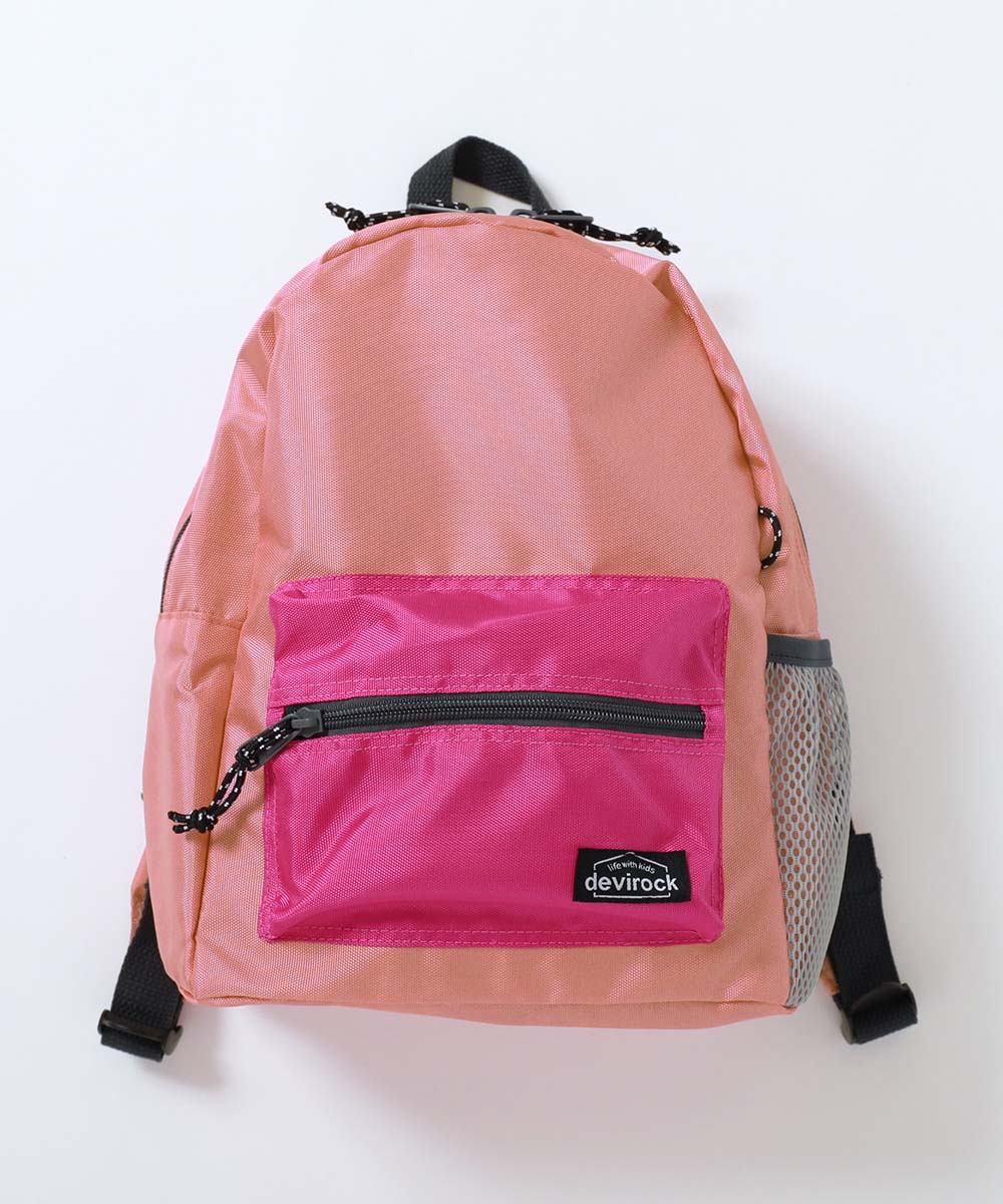 リュックサック バッグ ワクワク まいにちリュック お弁当固定プレート付き(9L) キッズ 子供服 男の子 女の子  デビロック devirock | devirock | 02