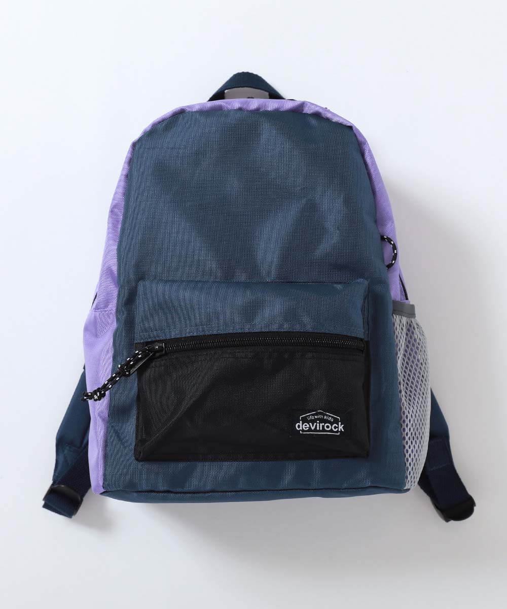 リュックサック バッグ ワクワク まいにちリュック お弁当固定プレート付き(9L) キッズ 子供服 男の子 女の子  デビロック devirock | devirock | 03