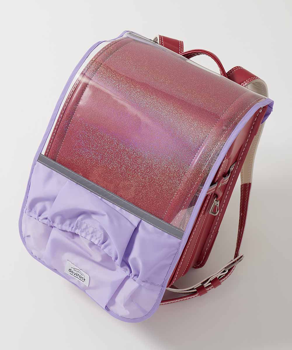 収納できるマチポケット付き 撥水 透明ランドセルカバー キッズ 子供服 男の子 女の子  デビロック devirock | devirock | 05
