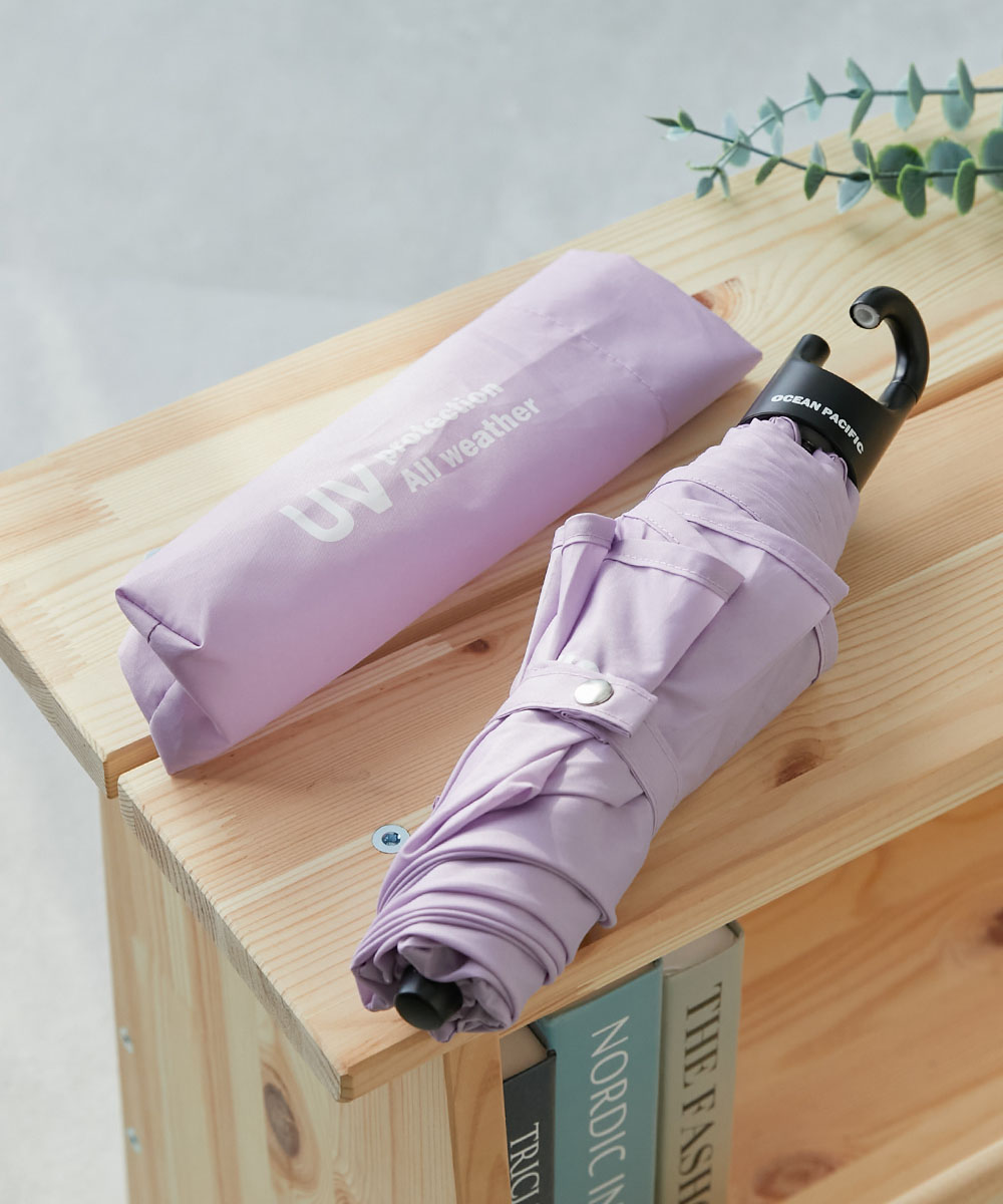 レインウェア 雨具 Ocean Pacific カラビナ付き軽量折り畳み傘(晴雨兼用) キッズ 子供服 男の子 女の子  デビロック devirock | devirock | 04