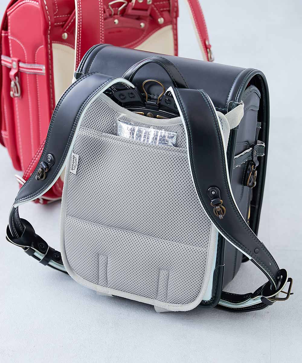 スクールバッグ ランドセル 入園 入学 通園 通学 小学校 洗える 保冷剤ポケット付き ランドセル用 背中メッシュパッド 男の子 女の子  デビロック devirock | devirock | 08