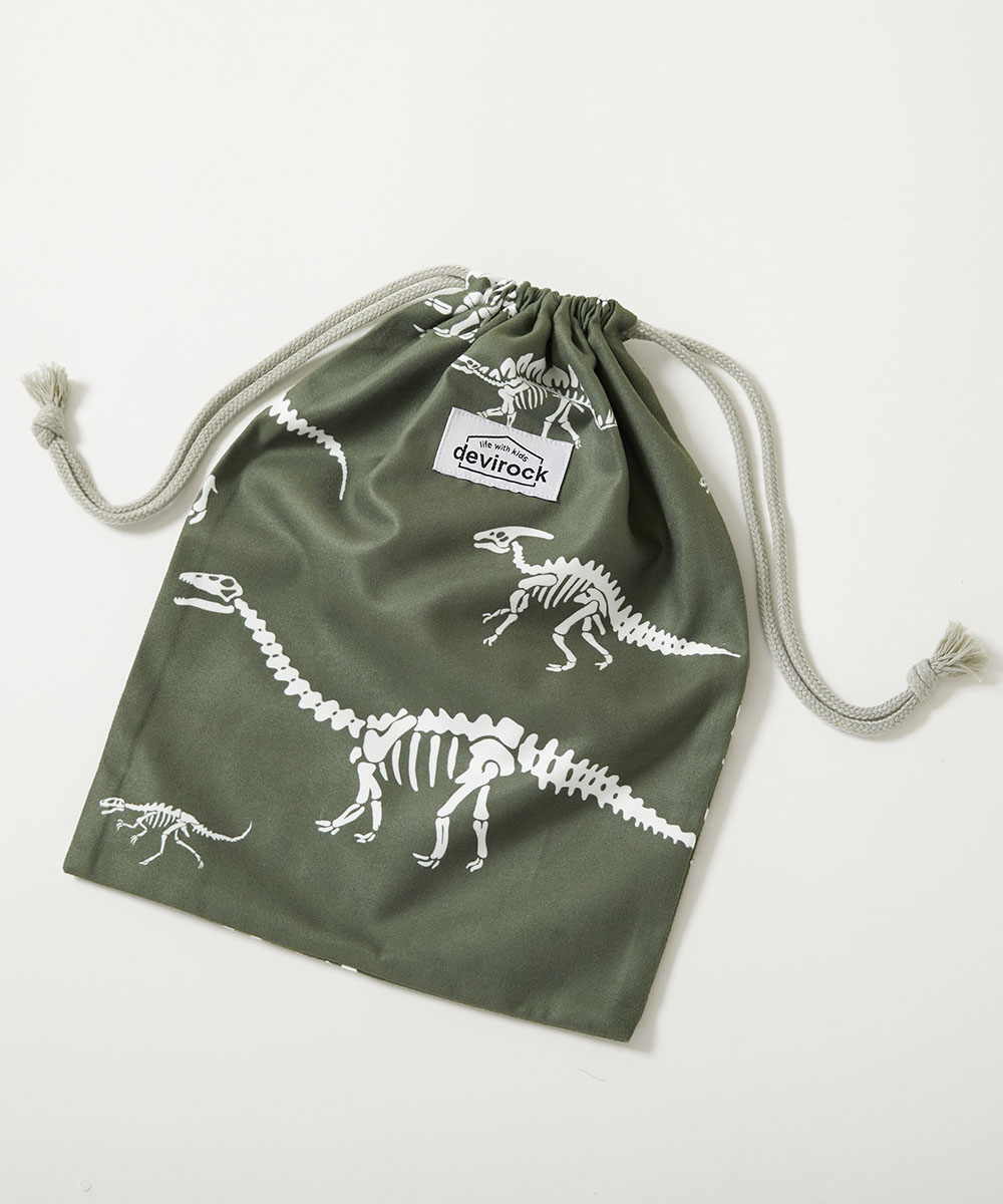 濡れたものを収納できる 吸水速乾 タオル巾着 キッズ 子供服 男の子 女の子  デビロック devirock | devirock | 03