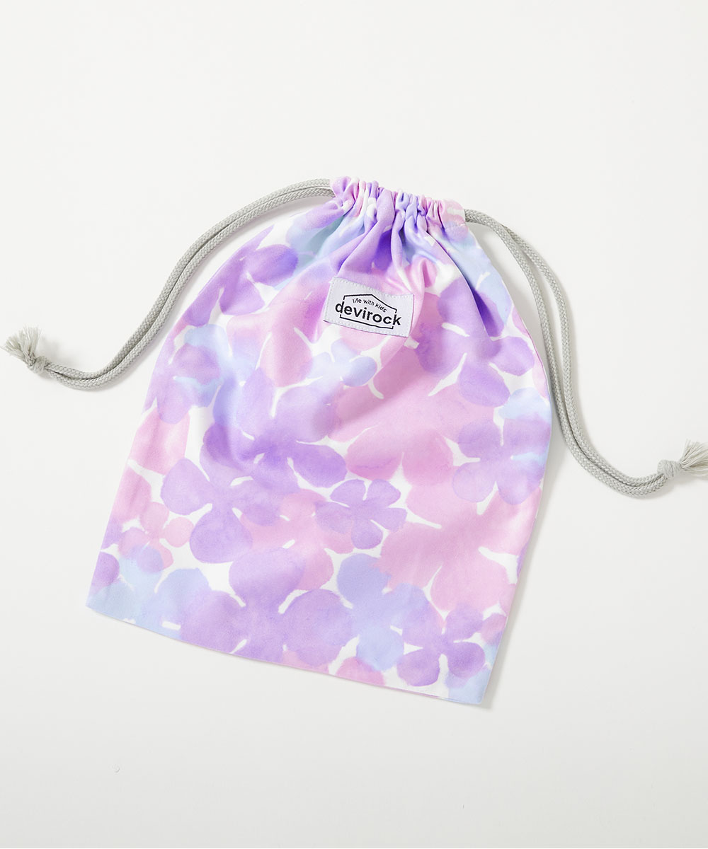 濡れたものを収納できる 吸水速乾 タオル巾着 キッズ 子供服 男の子 女の子  デビロック devirock | devirock | 06