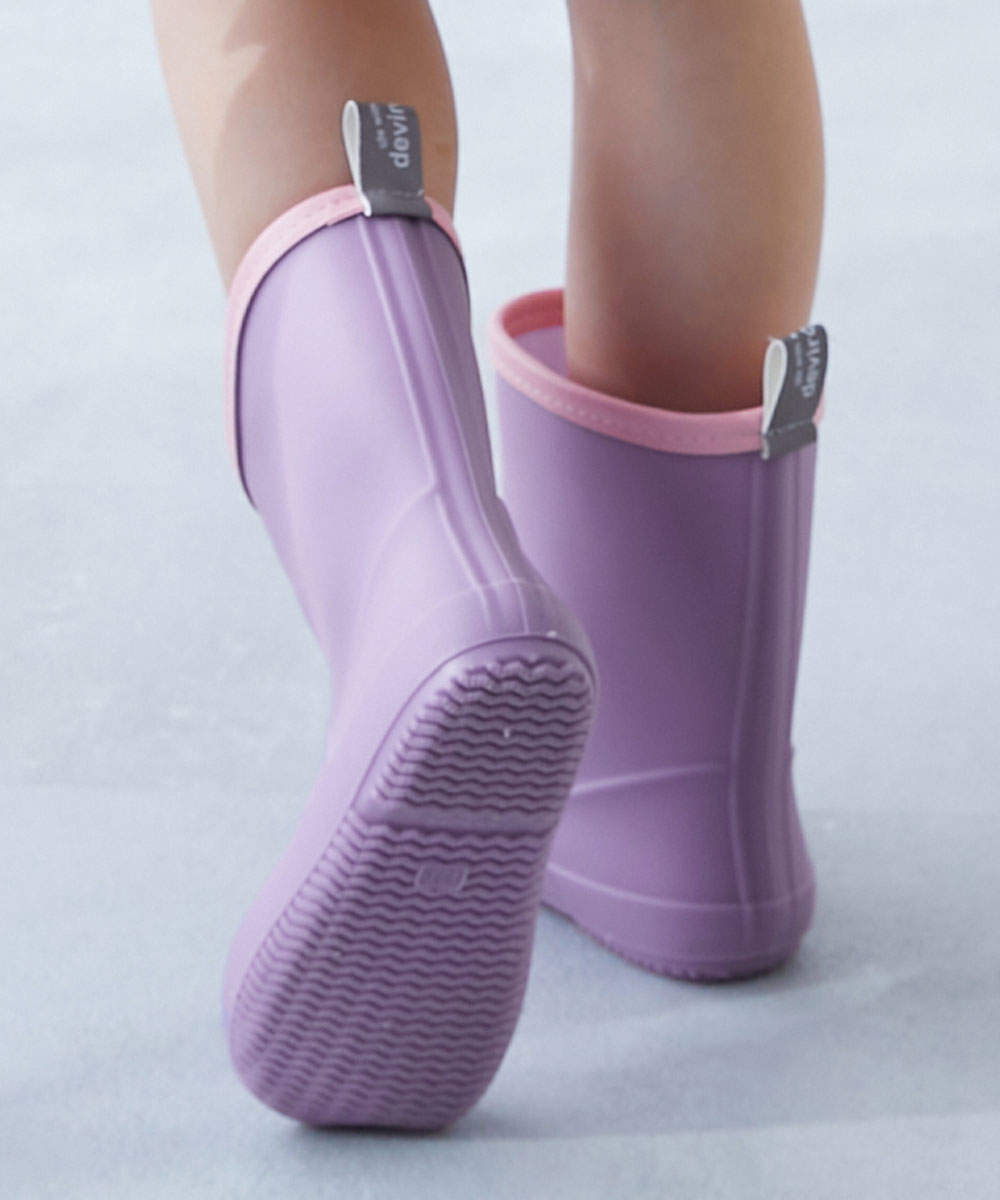 レインブーツ 雨具 シューズ 靴 下駄箱に入る 軽量レインブーツ キッズ 子供服 男の子 女の子  デビロック devirock | devirock | 03