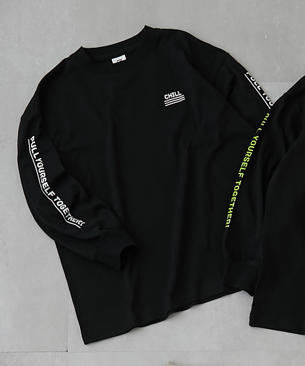 ダンス キッズ 長袖tシャツ 綿100% スーパーBIGシルエット プリント 袖リブ 子供服 男の子 女の子 トップス ロンt DANCE デビロック devirock | devirock | 01