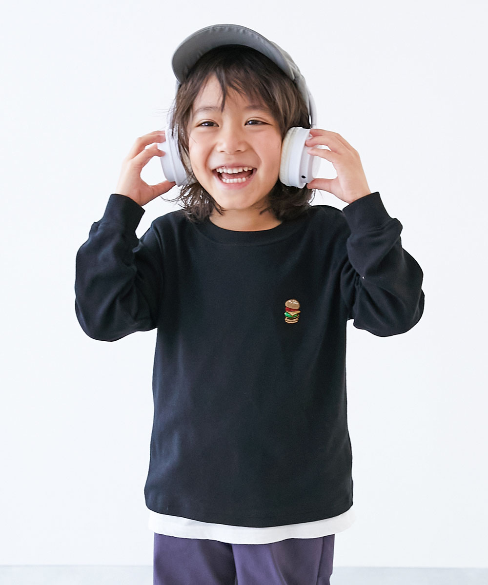 新品未使用 バンダイ デジモン リュック 長袖Tシャツ サイズ 120 miniministore ロングtシャツ レディース 韓国 ロゴT