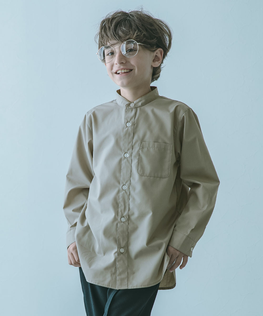 シャツ ブラウス 前開き トップス えらべる フォーマルデザインシャツ キッズ 子供服 男の子 女の子  デビロック devirock | devirock | 03
