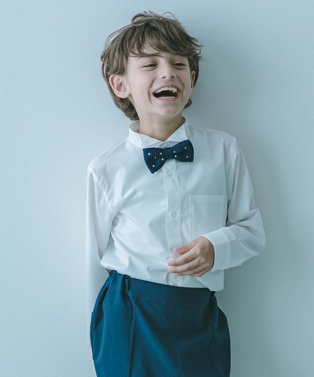シャツ ブラウス 前開き トップス えらべる フォーマルデザインシャツ キッズ 子供服 男の子 女の子  デビロック devirock | devirock | 06