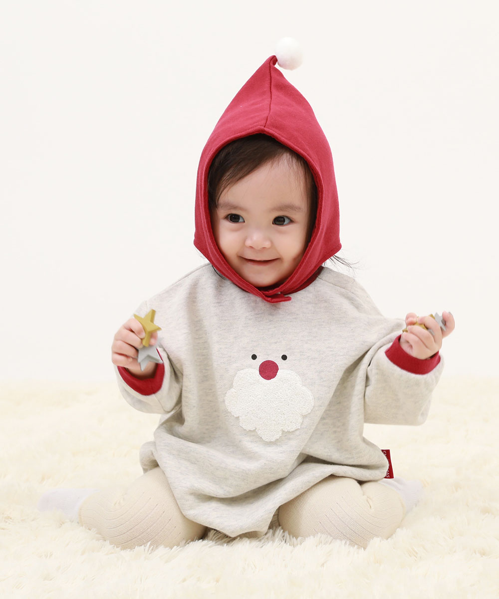 子供服 クリスマス スウェットロンパースキッズ 男の子 女の子 カバーオール ロンパース 出産祝い デビロック devirock | devirock | 01