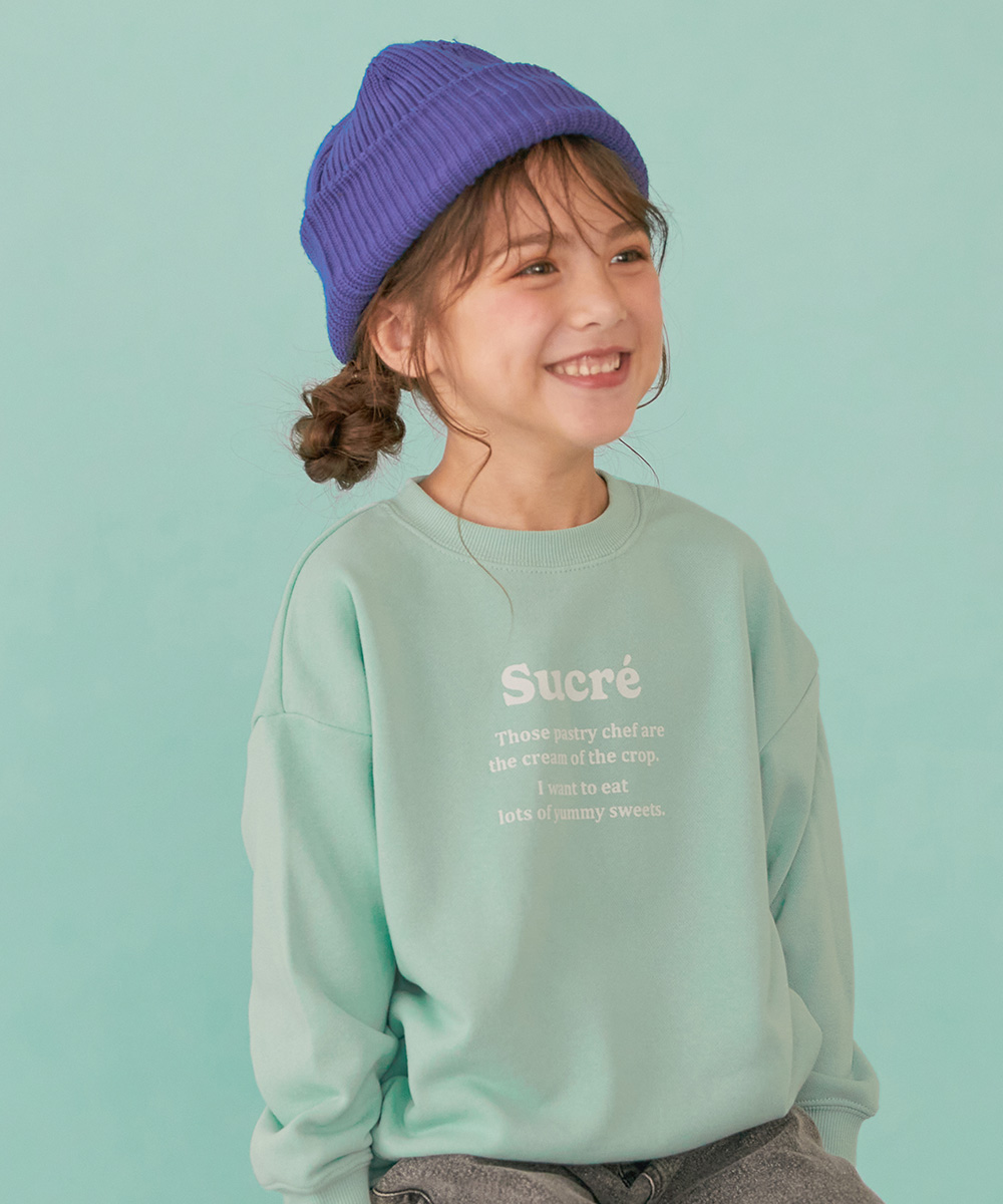 トレーナー キッズ スウェット デビラボ ガールズ BOXシルエット プリント ベビー服 子供服 女...