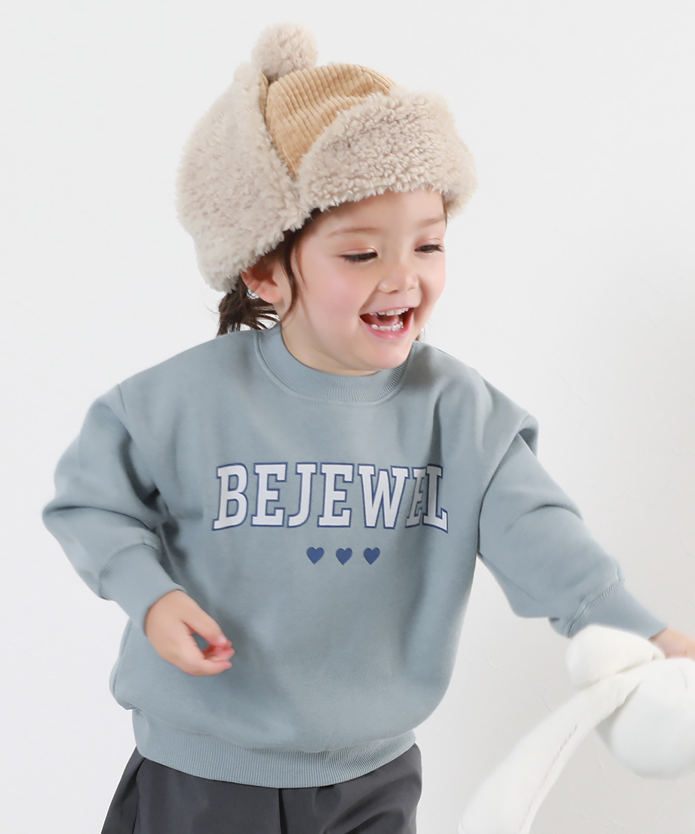 裏起毛 トレーナー キッズ 子供服 女の子 デビラボ ガールズ プリント BOXシルエット ベビー服 トップス デビロック devirock | devirock | 04