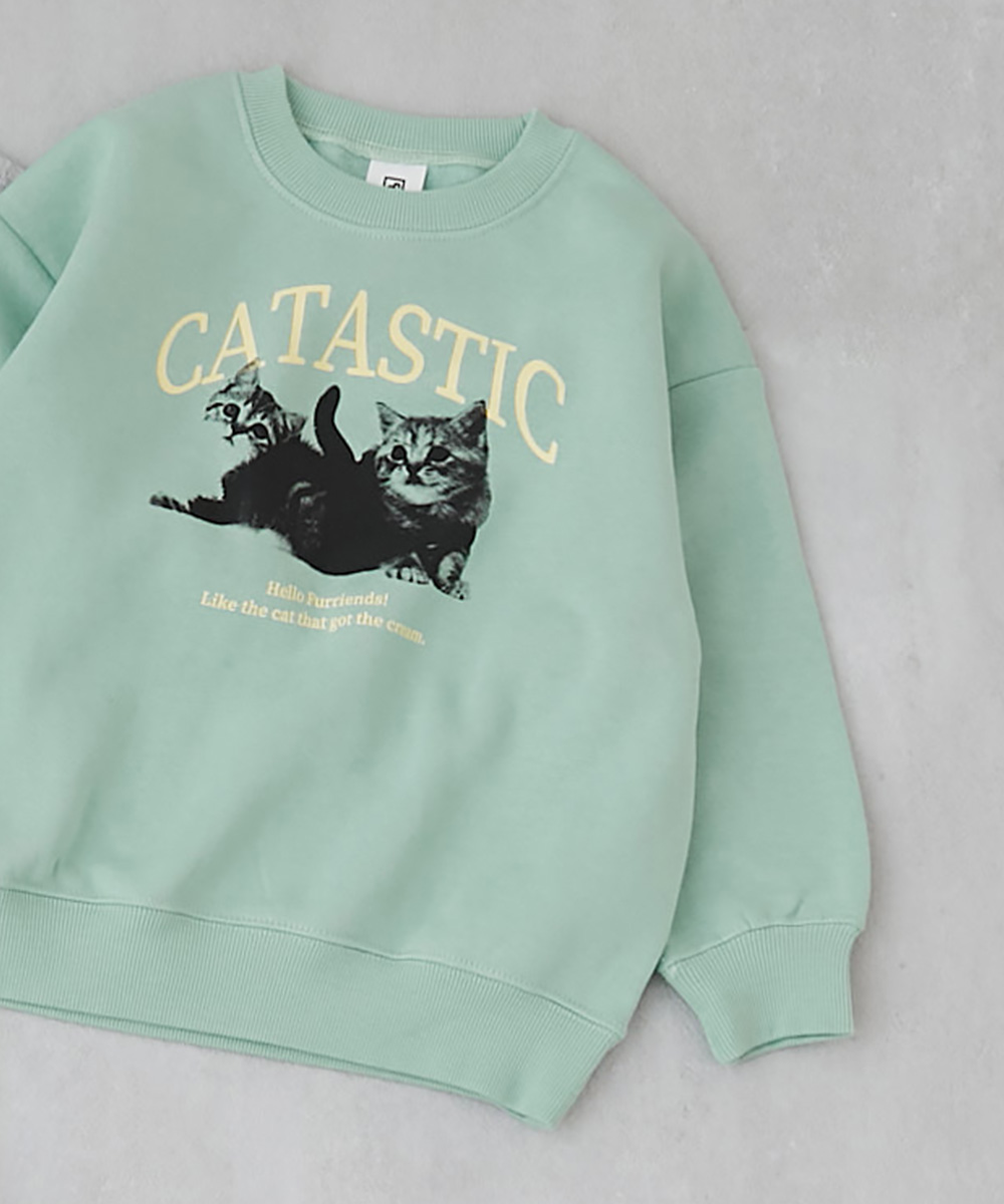 裏起毛 トレーナー キッズ 子供服 女の子 デビラボ ガールズ プリント BOXシルエット ベビー服 トップス デビロック devirock | devirock | 06