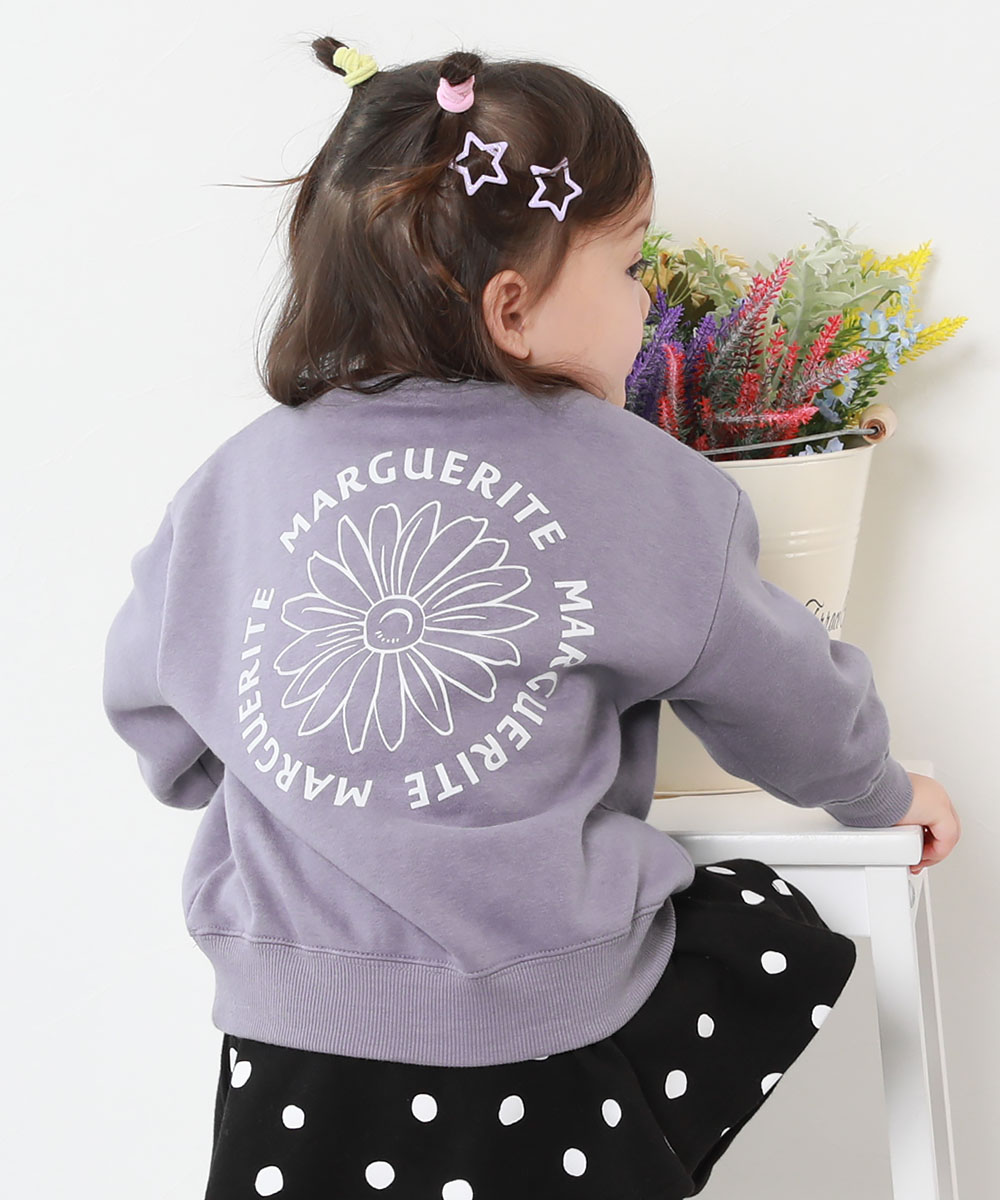 裏起毛 トレーナー キッズ 子供服 女の子 デビラボ ガールズ プリント BOXシルエット ベビー服 トップス デビロック devirock | devirock | 10