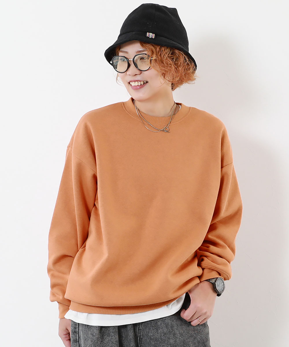 【アウトレット】トレーナー トップス カラフルスウェット ふっくら裏起毛 無地 大人トレーナー キッズ 子供服    デビロック devirock 25aw_linkcode | devirock | 05