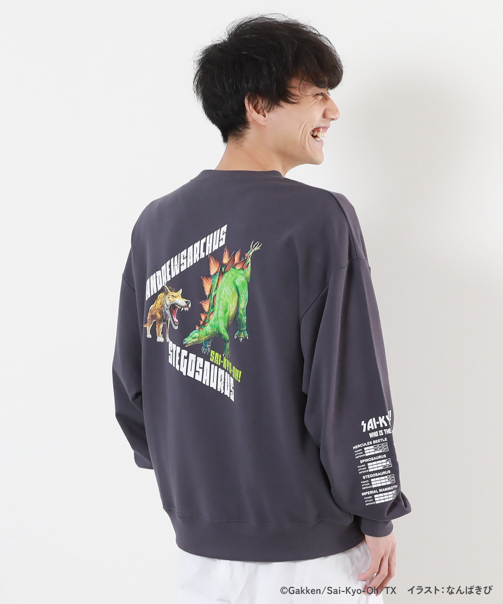 最強王図鑑 トレーナー コラボ 大人 子供服 男の子 女の子 トップス パーカー デビロック devirock | devirock | 04