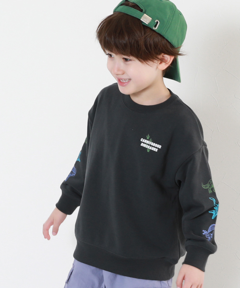 devirock トレーナー キッズ スウェット デビラボ BOXシルエット
