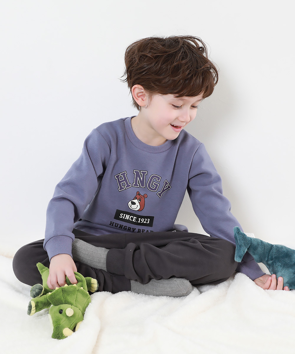 裏シャギー パジャマ キッズ 裏起毛 子供服 RICH WARM ボーイズ 男の子 ルームウェア パジャマ デビロック devirock | devirock | 04