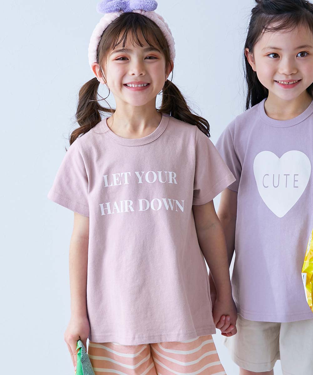 パジャマ 半袖パジャマ ルームウェア 半袖ルームウェア 綿100% デビラボROOM ガールズ半袖パジャマ キッズ 子供服 女の子  デビロック devirock | devirock | 01