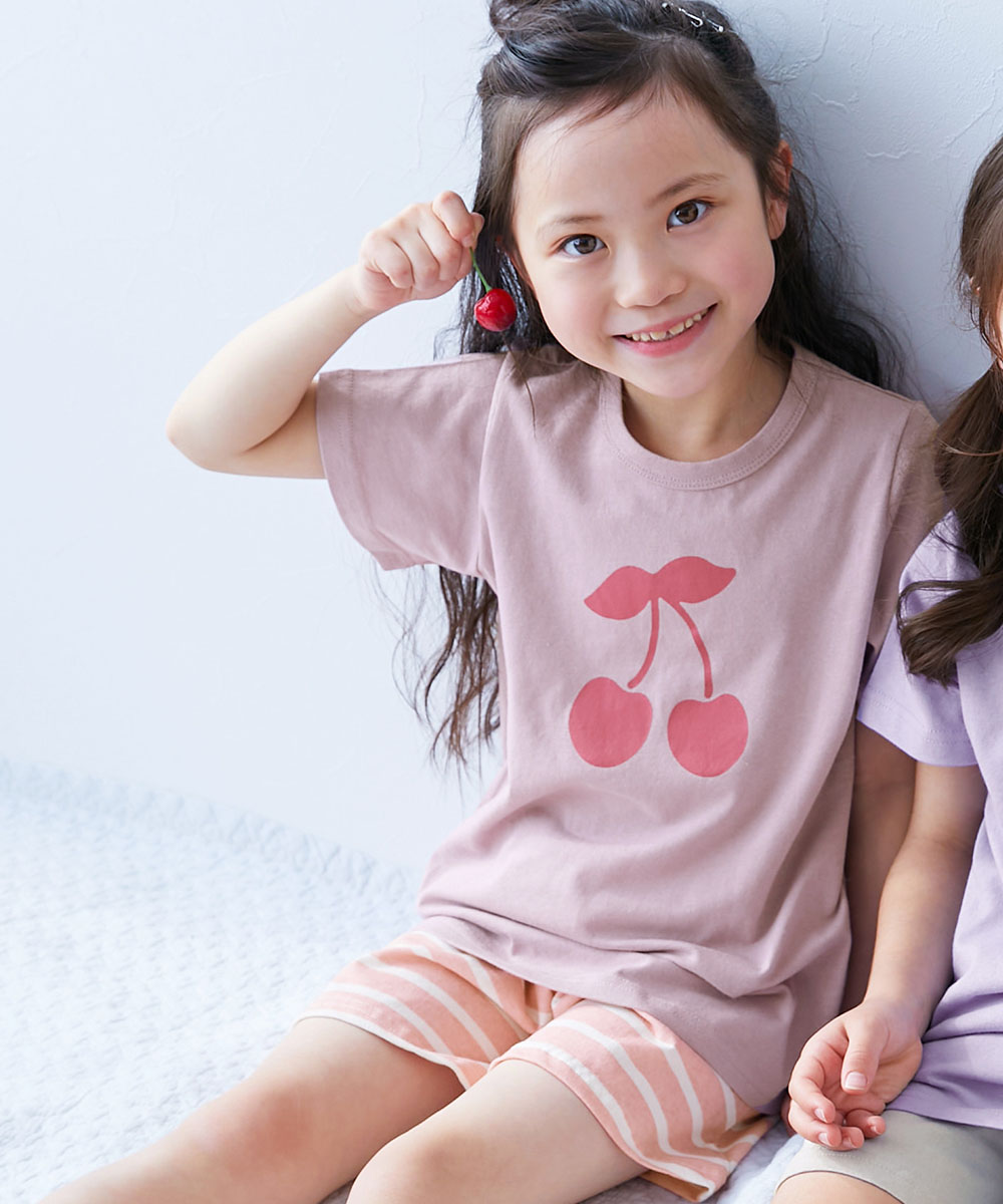 パジャマ 半袖パジャマ ルームウェア 半袖ルームウェア 綿100% デビラボROOM ガールズ半袖パジャマ キッズ 子供服 女の子  デビロック devirock | devirock | 07