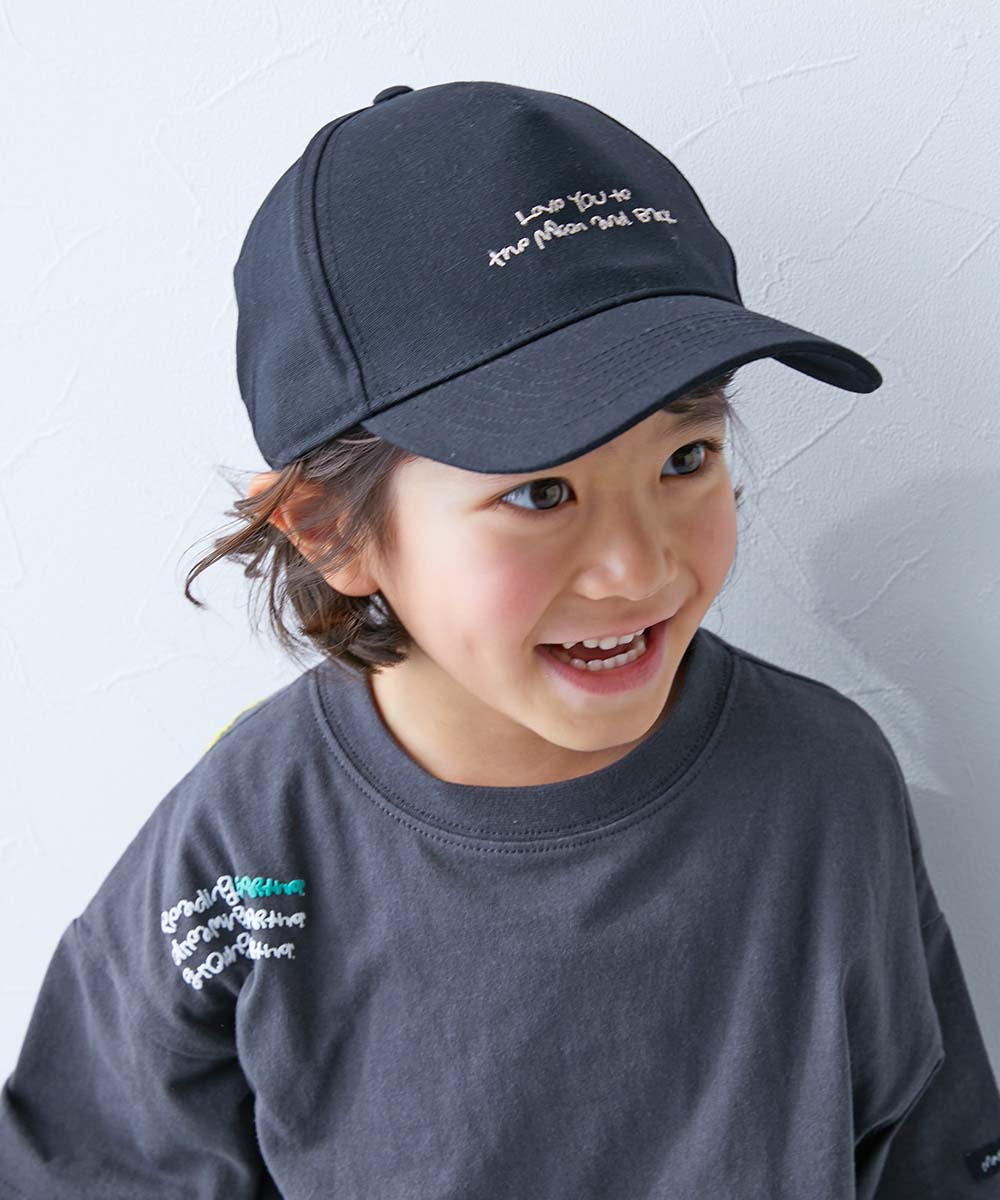 帽子 キャップ 【makoコラボ】親子で使える リネン混キャップ キッズ 子供服 女の子  デビロック devirock | devirock | 02