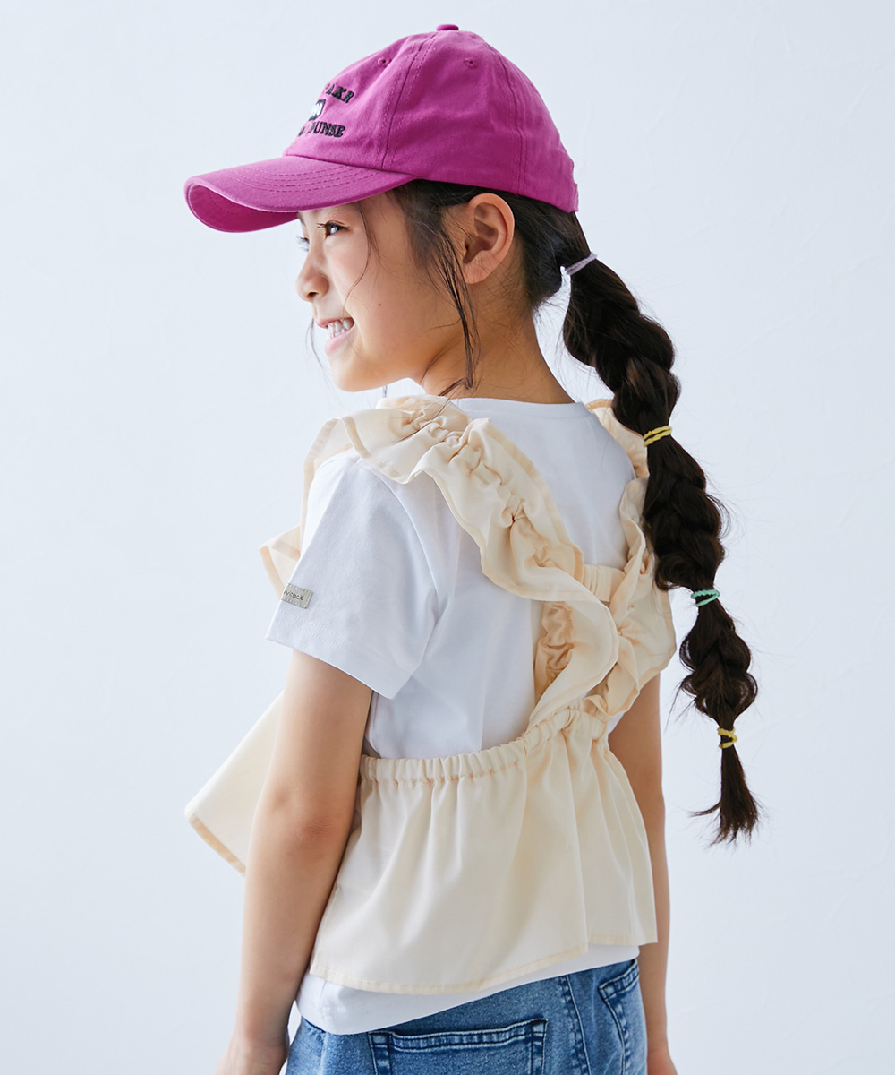 devirock（デビロック） Tシャツ トップス 【makoコラボ】フリル