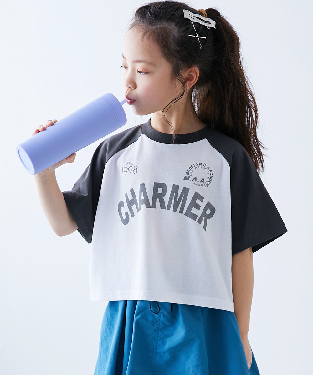 devirock（デビロック） ロゴ ロゴT リボン Tシャツ トップス えらべる
