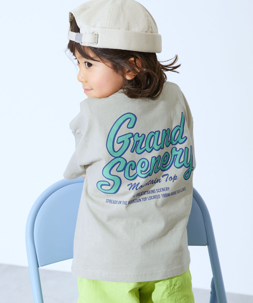 Tシャツ トップス 綿100％ デビラボ BIGシルエット プリント半袖Tシャツ キッズ ベビー服 子供服 男の子 女の子  デビロック devirock | devirock | 04