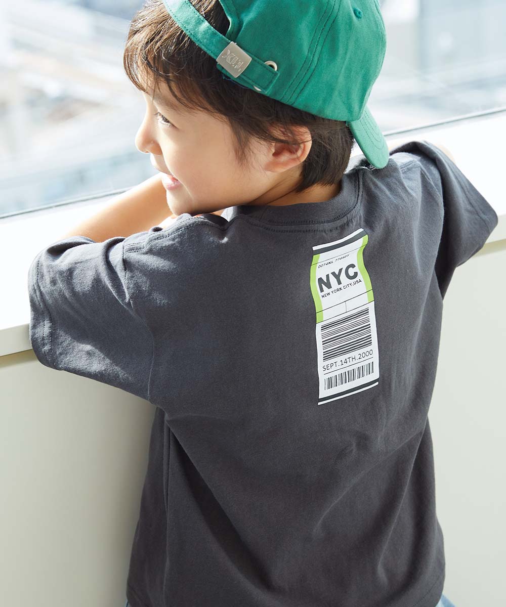 Tシャツ トップス 綿100％ デビラボ BIGシルエット プリント半袖Tシャツ キッズ ベビー服 子供服 男の子 女の子  デビロック devirock | devirock | 06