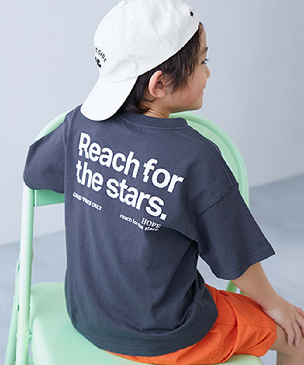 Tシャツ トップス 綿100％ デビラボ BIGシルエット プリント半袖Tシャツ キッズ ベビー服 子供服 男の子 女の子  デビロック devirock | devirock | 09