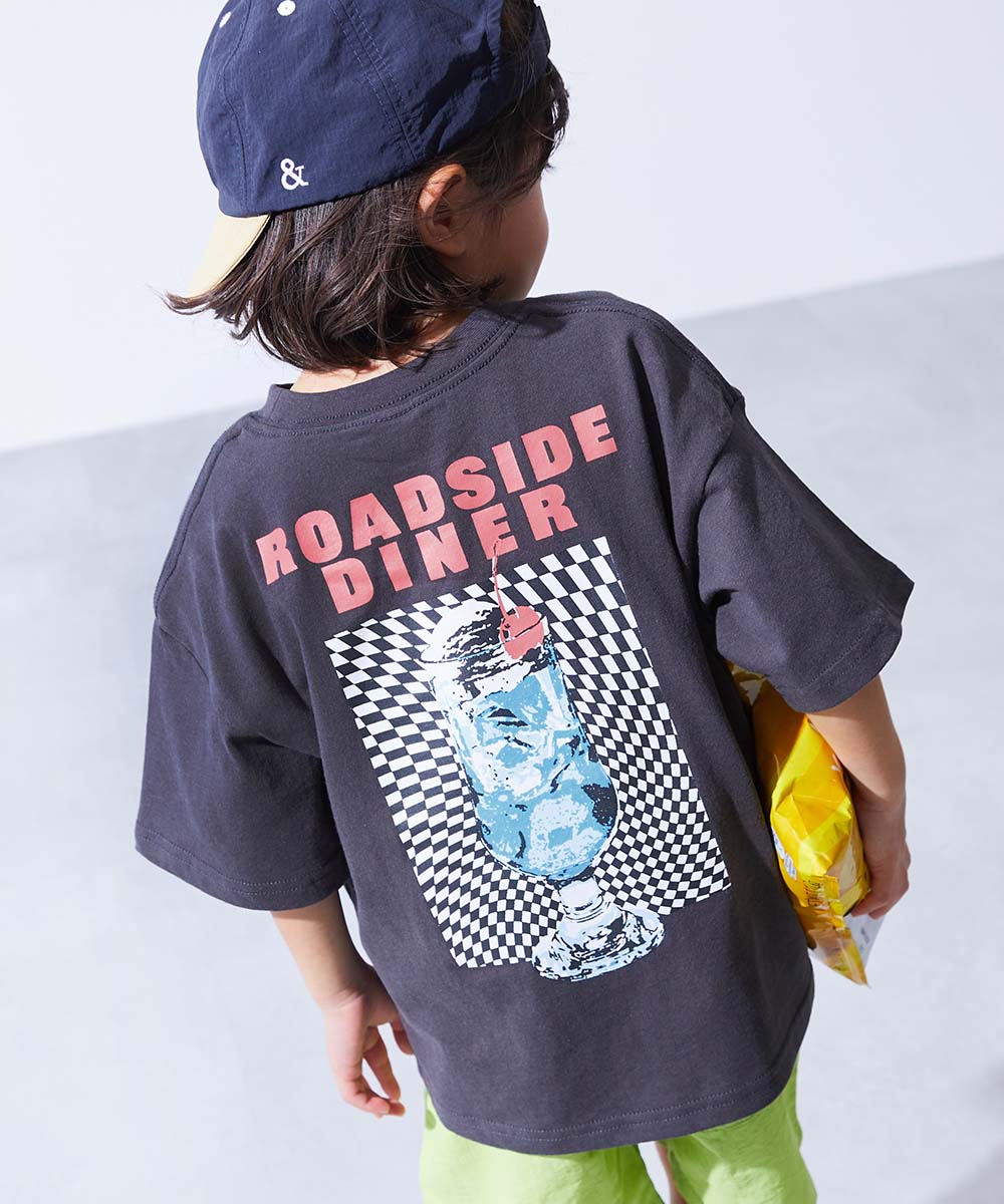 Tシャツ トップス 綿100％ デビラボ BIGシルエット プリント半袖Tシャツ キッズ ベビー服 子供服 男の子 女の子  デビロック devirock | devirock | 11
