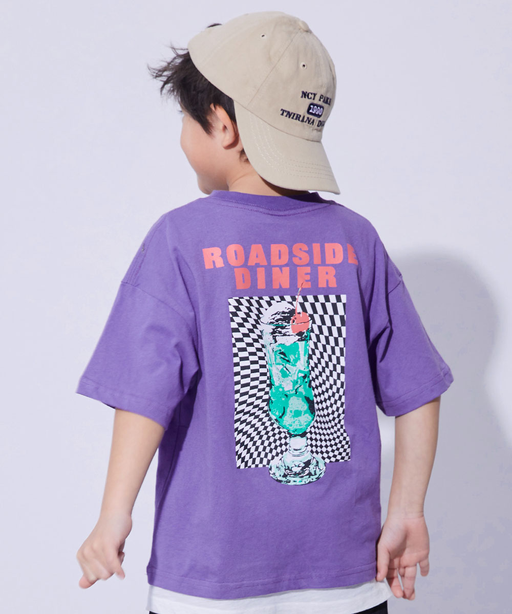 Tシャツ トップス 綿100％ デビラボ BIGシルエット プリント半袖Tシャツ キッズ ベビー服 子供服 男の子 女の子  デビロック devirock | devirock | 12