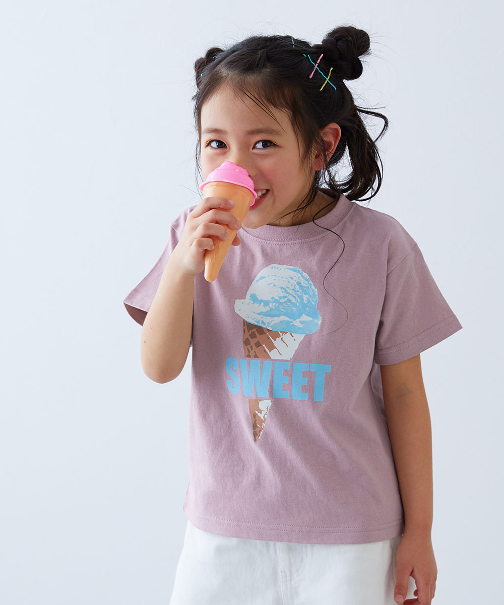 Tシャツ トップス 綿100％ デビラボ BOXシルエット プリント半袖Tシャツ キッズ ベビー服 子供服 男の子 女の子  デビロック devirock | devirock | 02