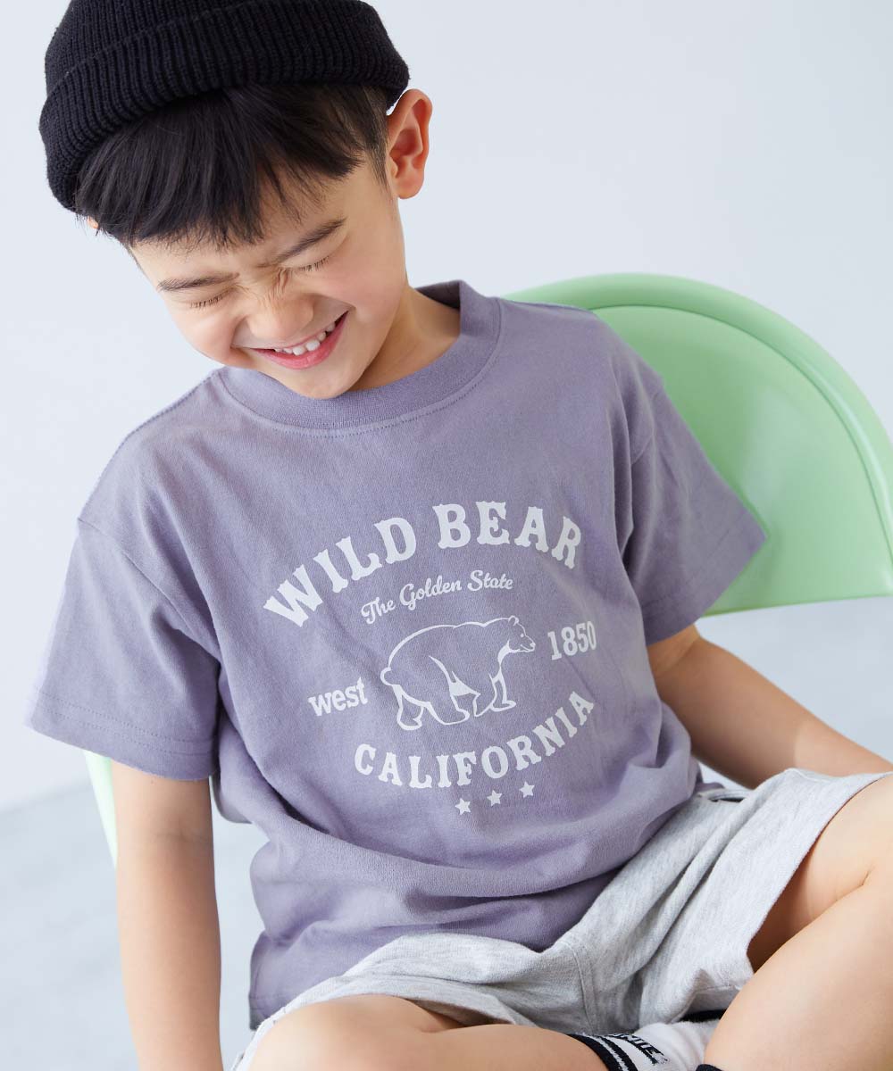 Tシャツ トップス 綿100％ デビラボ BOXシルエット プリント半袖Tシャツ キッズ ベビー服 子供服 男の子 女の子  デビロック devirock | devirock | 11