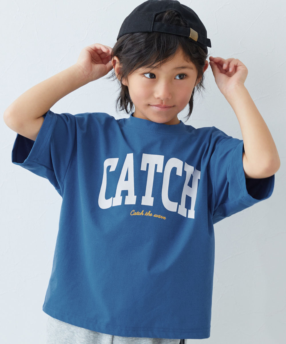 Tシャツ トップス デビラボ 洗濯に強い BIGシルエット プリント半袖Tシャツ キッズ ベビー服 子供服 男の子 女の子  デビロック devirock | devirock | 02