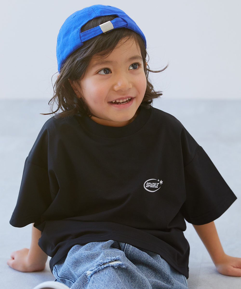 Tシャツ トップス デビラボ 洗濯に強い BIGシルエット プリント半袖Tシャツ キッズ ベビー服 子供服 男の子 女の子  デビロック devirock | devirock | 06