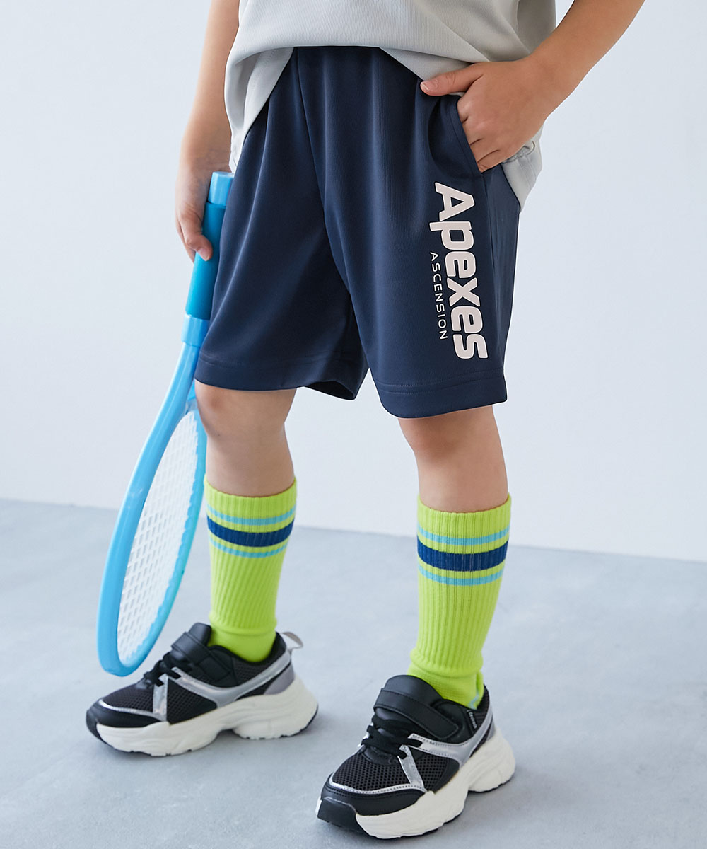 ハーフパンツ ショートパンツ ボトムス 速乾 サラっとストレッチ メッシュ デビラボ スポーツ ハーフパンツ キッズ 子供服 男の子 女の子  デビロック devirock | devirock | 12