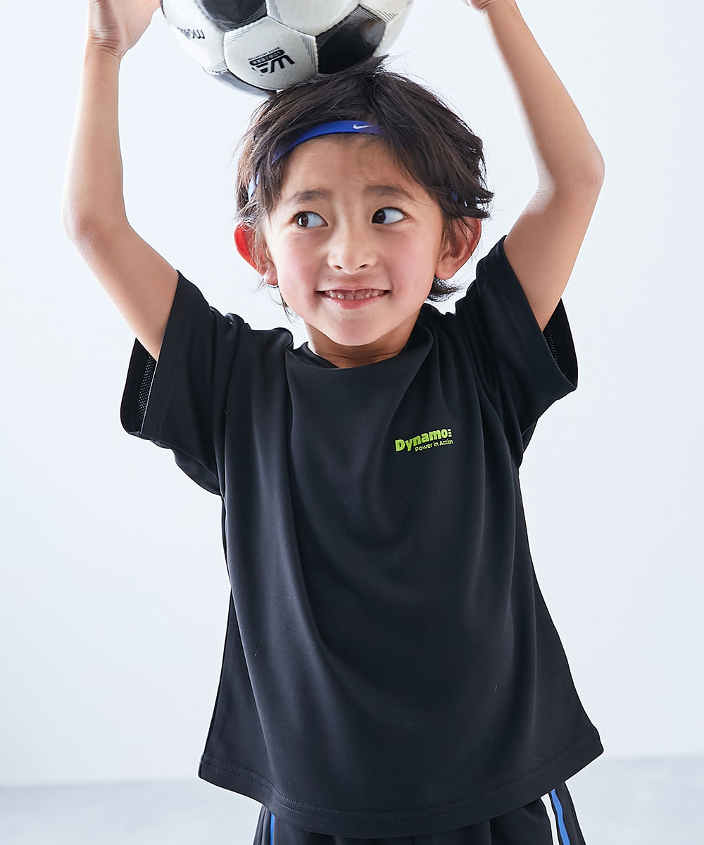 【アウトレット】Tシャツ トップス 速乾 サラっとストレッチ メッシュ デビラボ スポーツ 半袖Tシャツ キッズ 子供服 男の子 女の子  デビロック devirock | devirock | 08