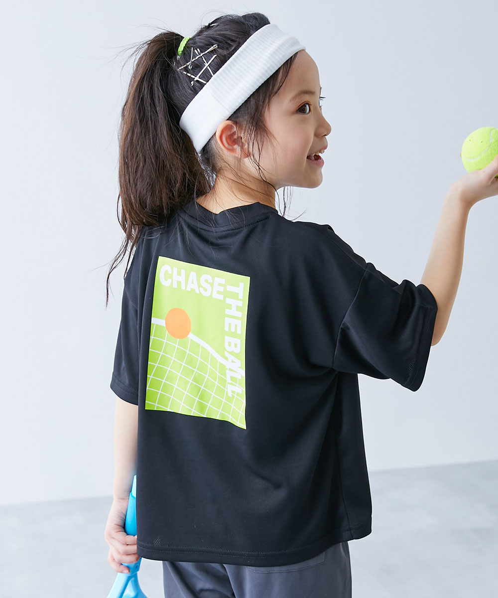 【アウトレット】Tシャツ トップス 速乾 サラっとストレッチ メッシュ デビラボ スポーツ 半袖Tシャツ キッズ 子供服 男の子 女の子  デビロック devirock | devirock | 12