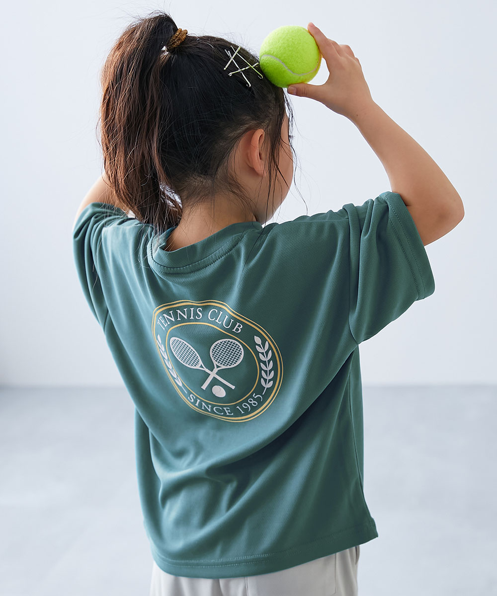 【アウトレット】Tシャツ トップス 速乾 サラっとストレッチ メッシュ デビラボ スポーツ 半袖Tシャツ キッズ 子供服 男の子 女の子  デビロック devirock | devirock | 13